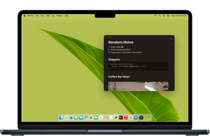 Breveto on Mac