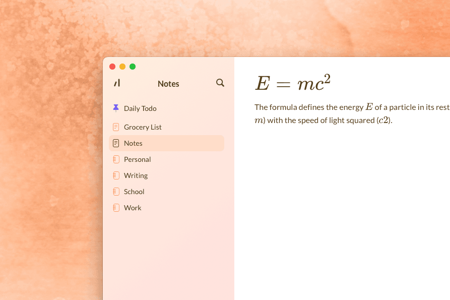 Math equations in Breveto