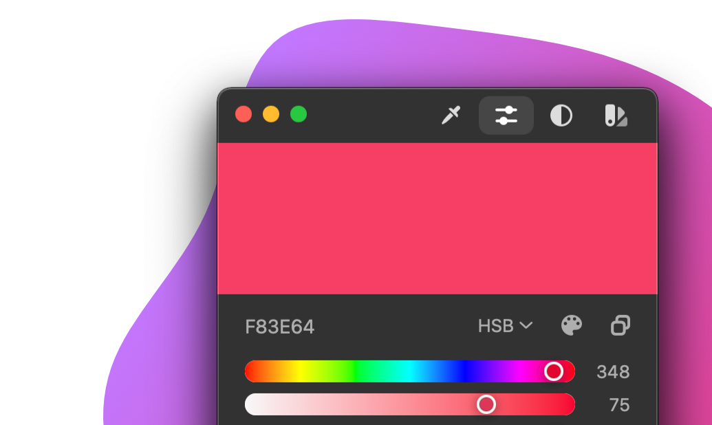 ColorSlurpApp Screenshot